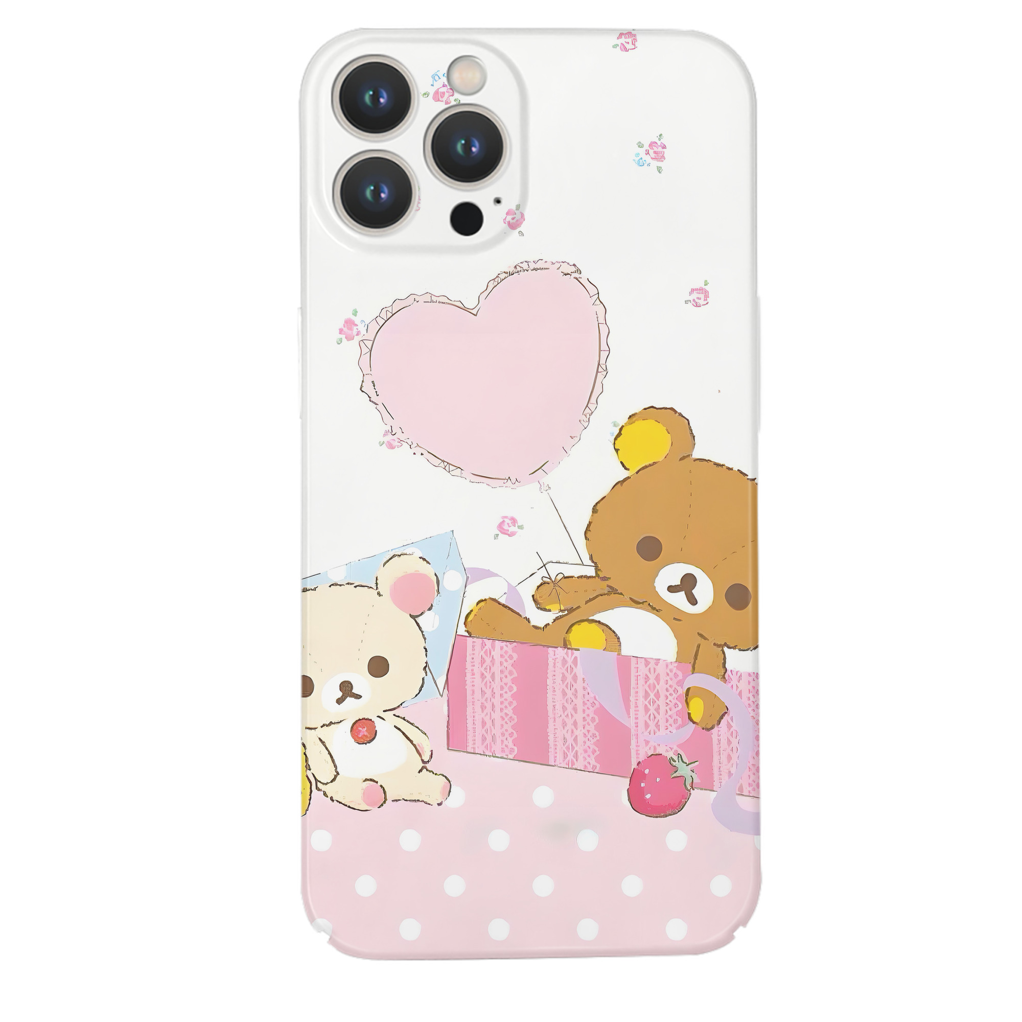（画像用） リラックマ リラックマ キイロイトリ Rilakkuma Korilakkuma Kiiroitori 【iPhone 14シリーズ対応】ハードケース